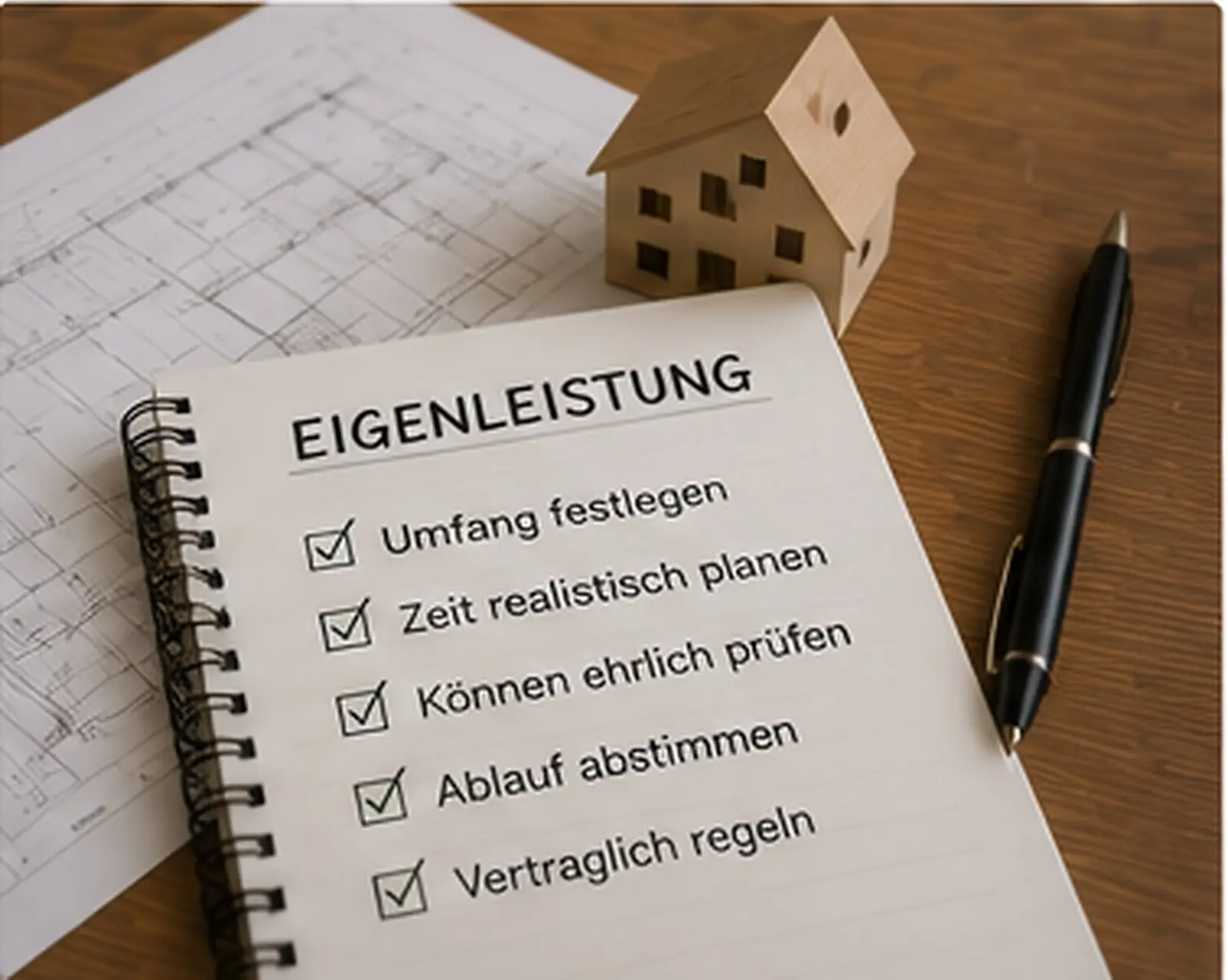 Eigenleistungen Hausbau abschnitt was bedeutet eigenleistung