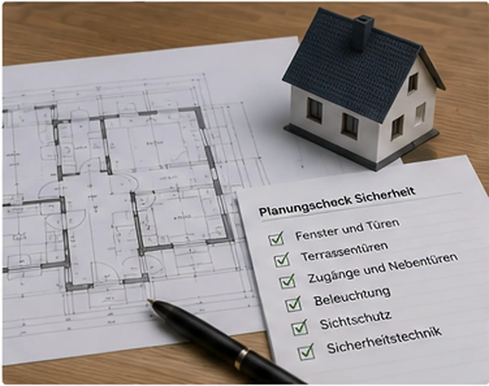 Einbruchschutz Neubau abschnitt früh planen