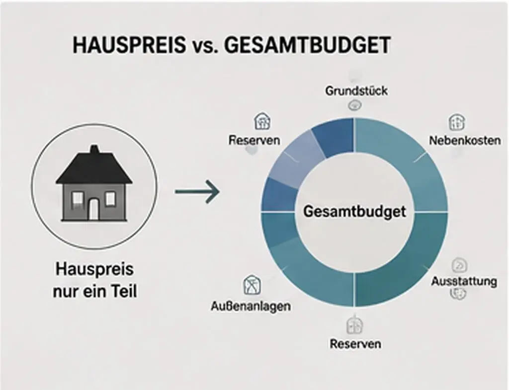Finanzierung Hausbau abschnitt hauspreis und gesamtbudget