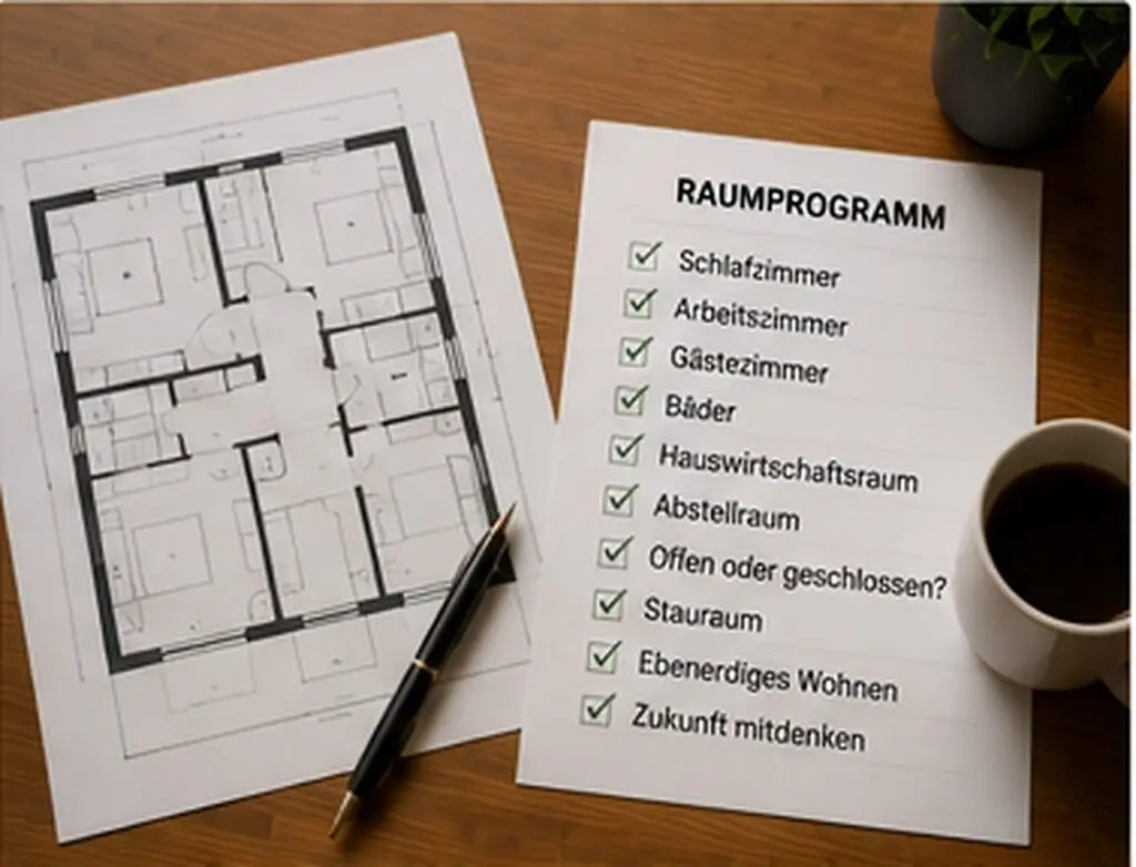Grundriss richtig planen abschnitt raumprogramm