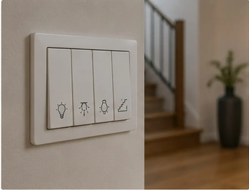 Elektroplanung Neubau abschnitt schalter und bedienung