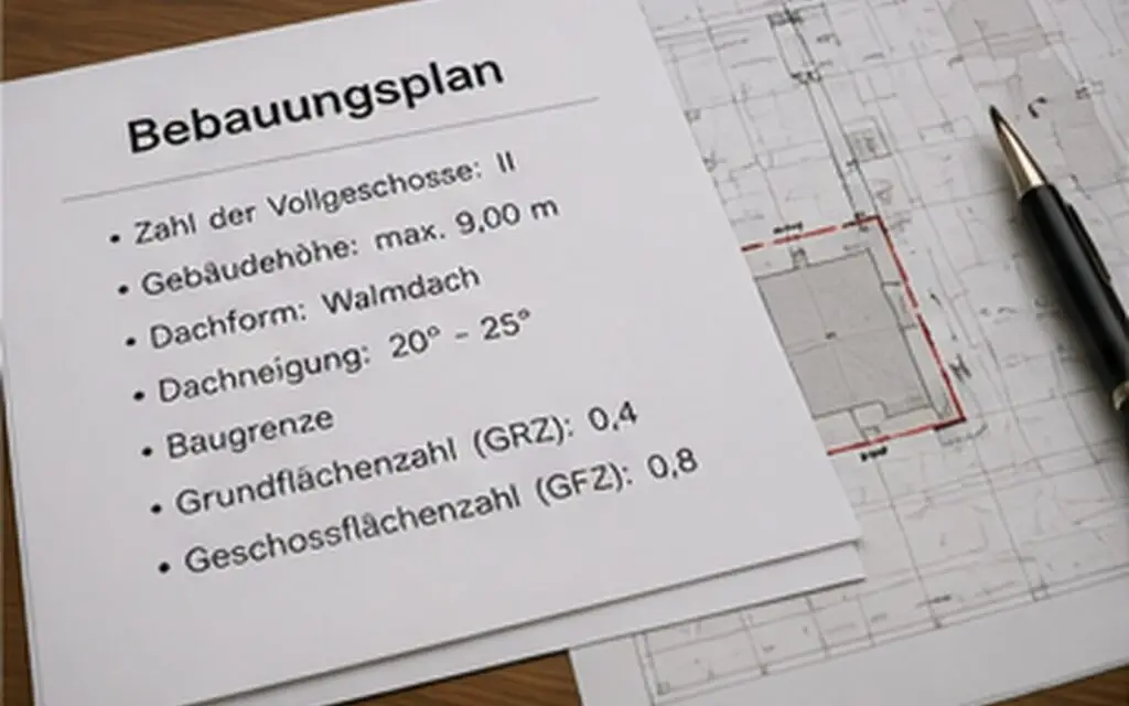 Haus ohne Dachschrägen bebauungsplan Vollgeschosse