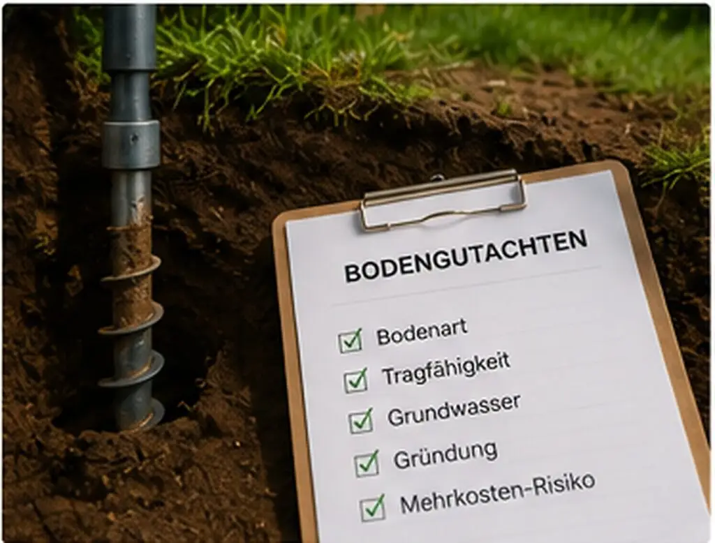 Erst Grundstück dann hausvertrag abschnitt Bodenverhältnisse und mehrkosten