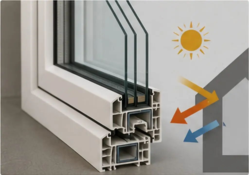 Fenster Neubau abschnitt energieeffizienz und Wärmeschutz