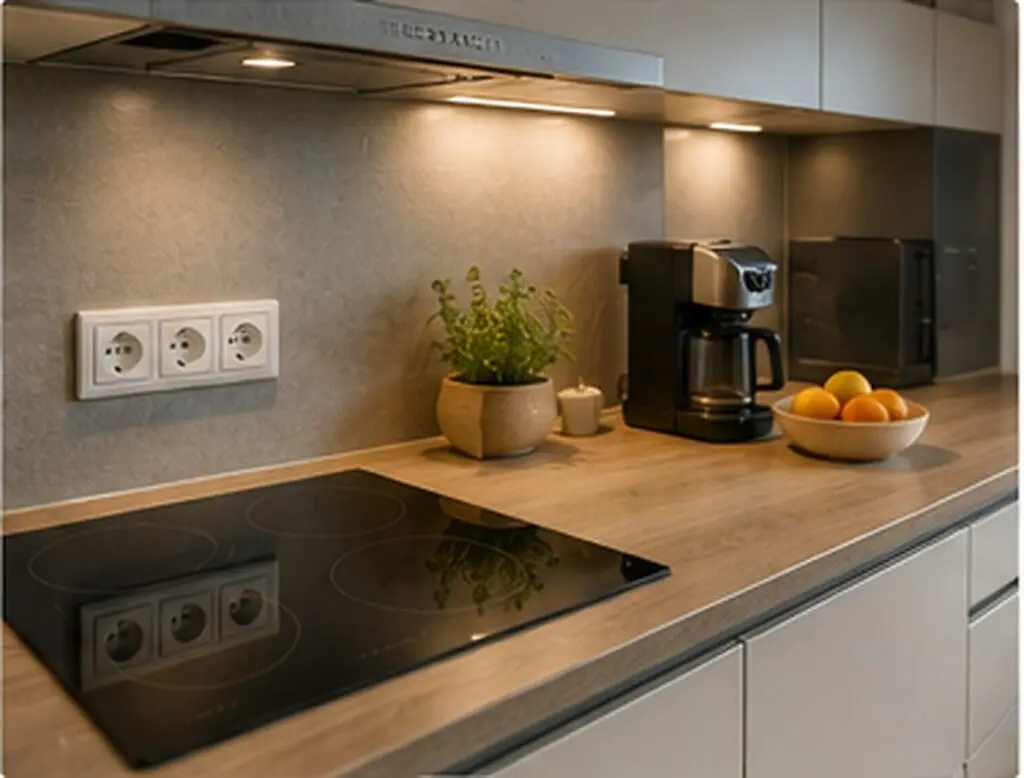 Elektroplanung Neubau abschnitt Küche