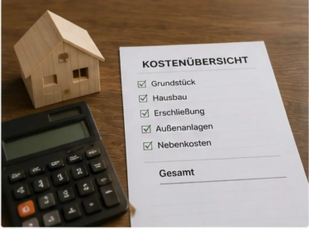 Erst Grundstück dann hausvertrag abschnitt Kosten realistisch planen