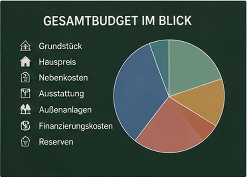 Finanzierung Hausbau abschnitt gesamtbudget im blick