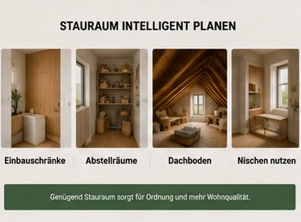 Grundriss richtig planen abschnitt stauraum und Möblierung
