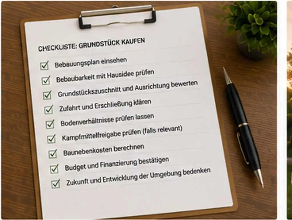 Grundstück kaufen brandenburg abschnitt checkliste