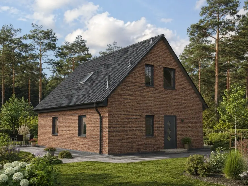 Einfamilienhaus Schwanebeck 3 mit Klinkerfassade und Satteldach