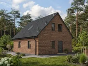 Einfamilienhaus Schwanebeck 3 mit Klinkerfassade und Satteldach