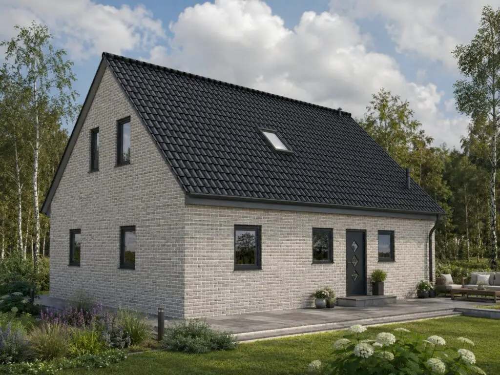 Einfamilienhaus Schwanebeck 4 mit heller Klinkerfassade