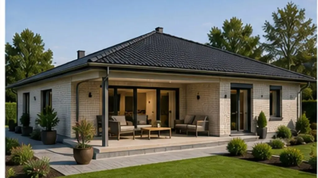 Wärmepumpe Neubau Bungalow