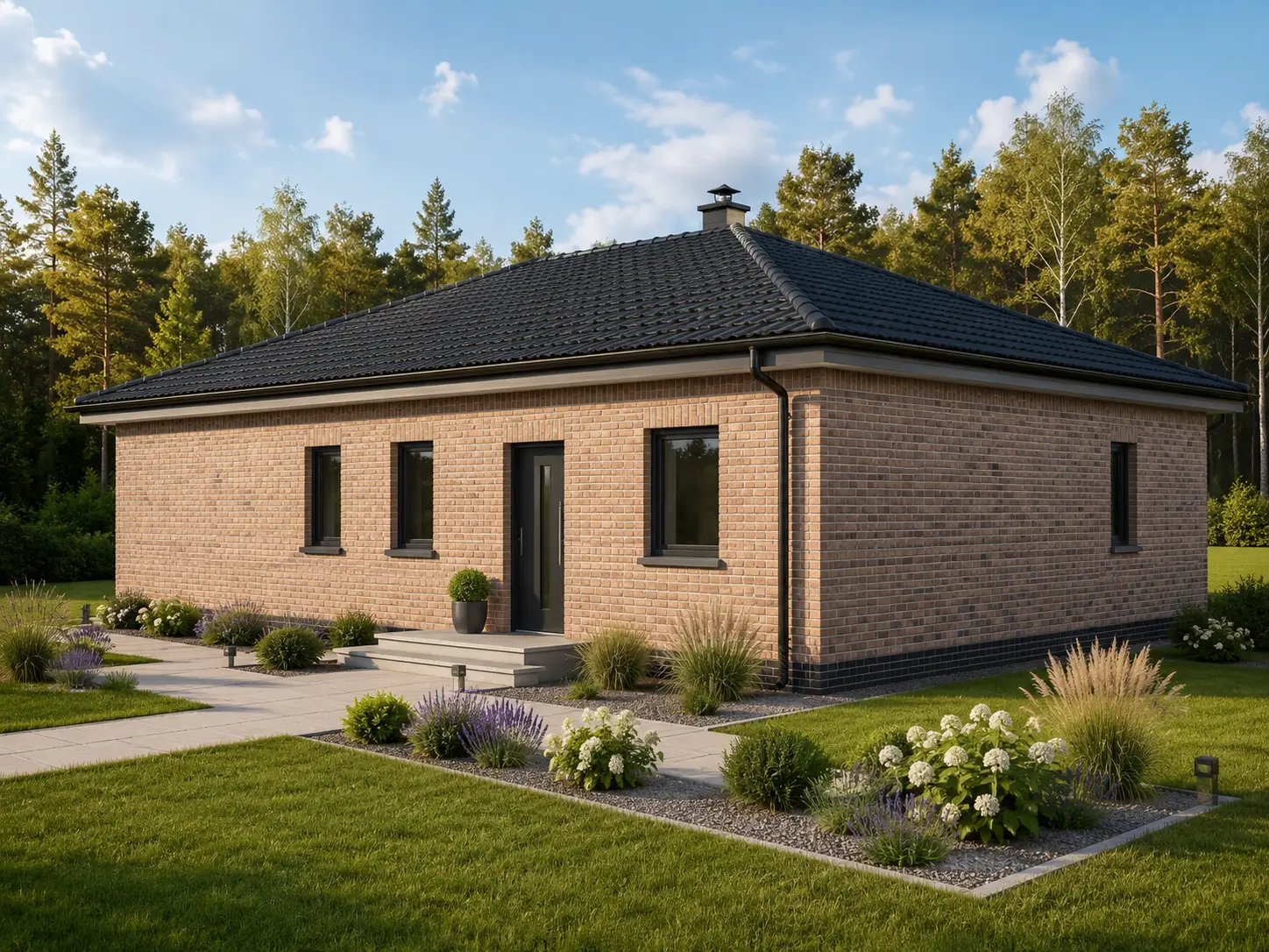 Bungalow in Sydower Fließ OT Tempelfelde – gebautes KLINKER HAUS