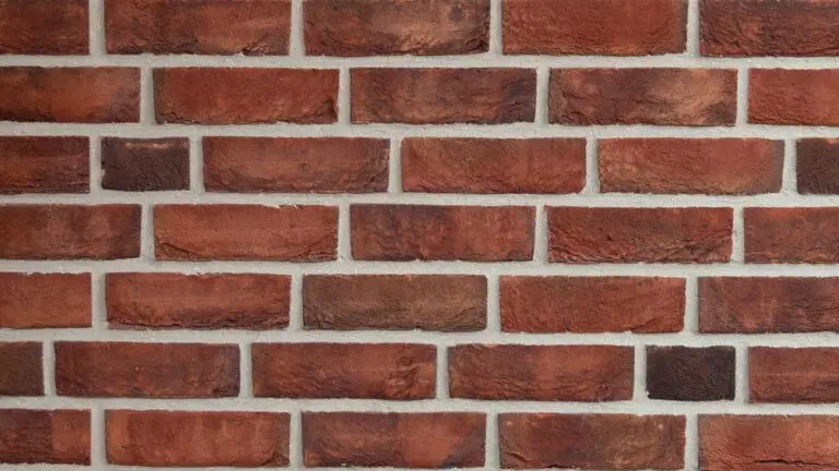 Klinker SZ 86415, dunkles Rotbraun, ruhiges Fugenbild – KLINKER HAUS